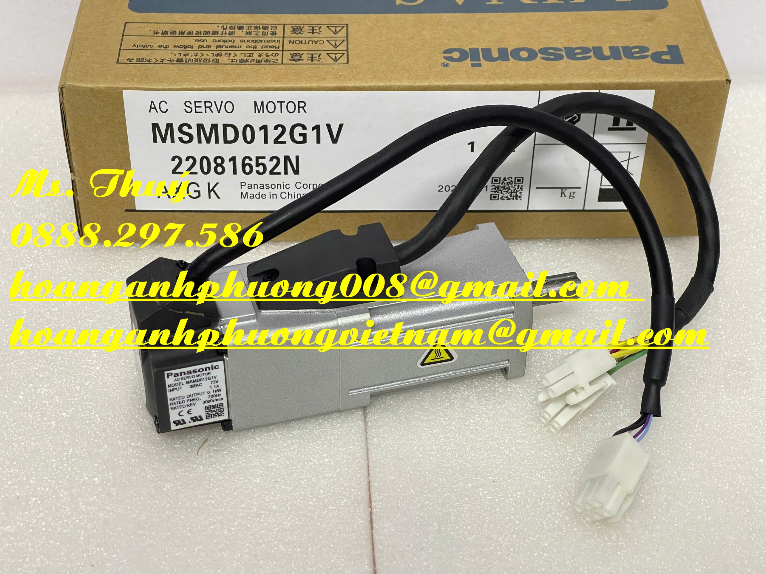 Chuyên động cơ MSMD012G1V Panasonic - New 100%